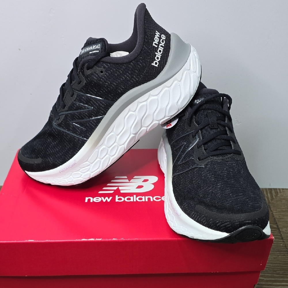 New Balance Black and White Athletic Sneakers